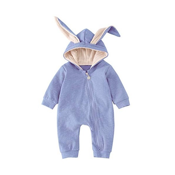 AGQT Costume dHalloween pour bébé - Costume animal - Combinaison pour garçons et filles de 0 à 36 mois, Blanc., 2-2.5 ans