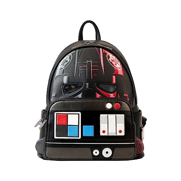 Loungefly - Star Wars Tie Fighter Backpack - Exclusivité Amazon - Sac Mignon à Collectionner - Idée de Cadeau - Produits Offi