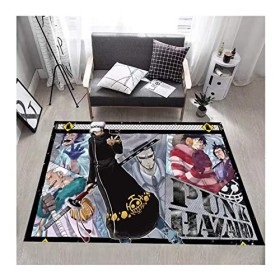 3D Tapis Anime One Piece Tapis De Sol Paillasson De Chambre Tapis, Antidérapant Intérieur Moelleux Tapis, pour Descente De Li