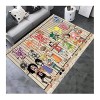 Tapis Anime One Piece 3D Rrectangle Tapis De Antidérapant Tapis De Sol Souple pour Canapé Salon Chambre Moderne Décoration D