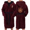 Peignoir bordeaux pour homme HARRY POTTER Poudlard Gryffondor L-XL