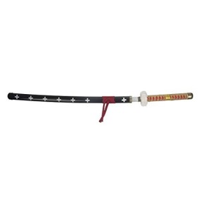 Épée kikoku deTrafalgar Law | Katana de décoration en Bois avec Support dépée