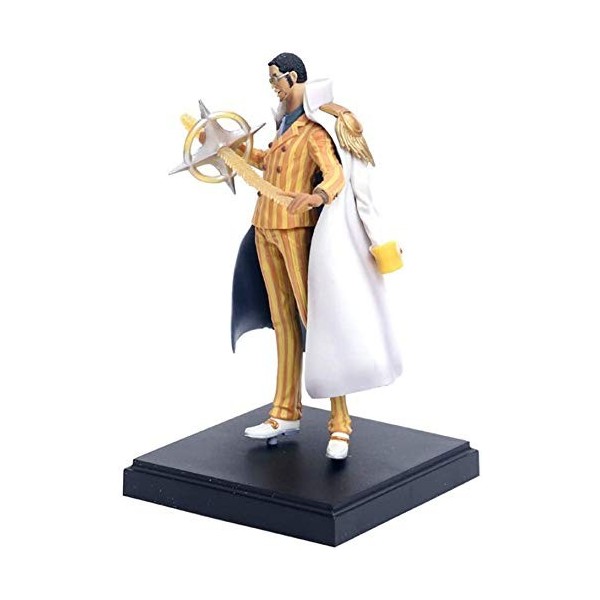 FABIIA Collection DArtisanat Décoratif One Piece Navy General Borsalino Pvc Anime Cartoone Game Modèle de Personnage Statue 