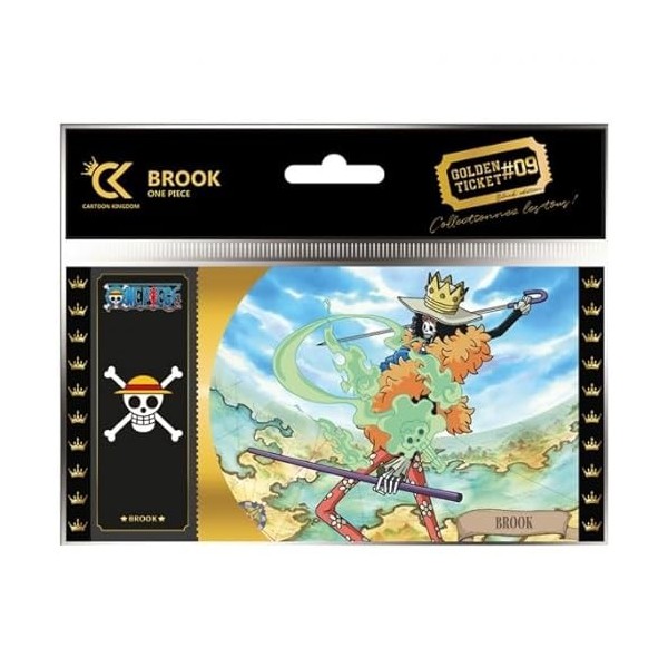 Cartoon Kingdom - Black Ticket One Piece - Brook - 3760375863019