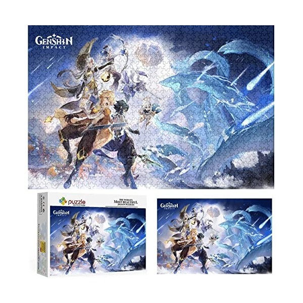 Puzzles pour Adultes de 2000 pièces，Anime One Piece ，Puzzle en Carton，Puzzle Stimulant de 2000 pièces - Cadeau（70x100cm）-95