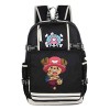 WANHONGYUE One Piece Tony Tony Chopper Anime Sac à Dos Cartable Knapsack Laptop Backpack avec USB Charging Port pour Étudiant