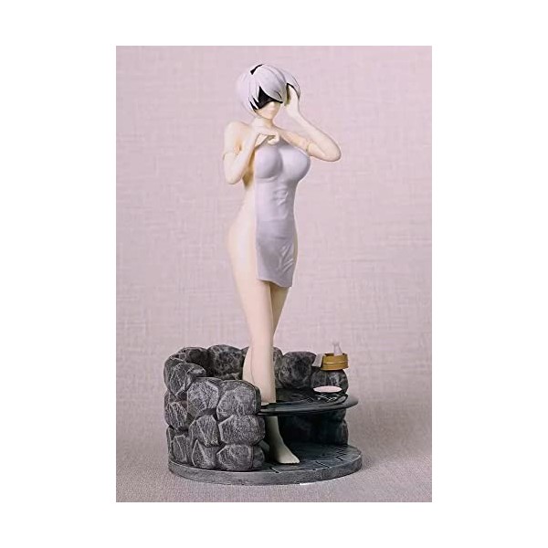 COCOMUSCLES AnieR - Yorha No. 2 Type B - Peignoir Ver. Figurine Complète - Figurine Anime - Statue PVC - Collection Poupée An