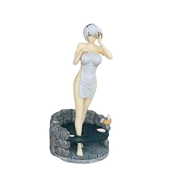 COCOMUSCLES AnieR - Yorha No. 2 Type B - Peignoir Ver. Figurine Complète - Figurine Anime - Statue PVC - Collection Poupée An