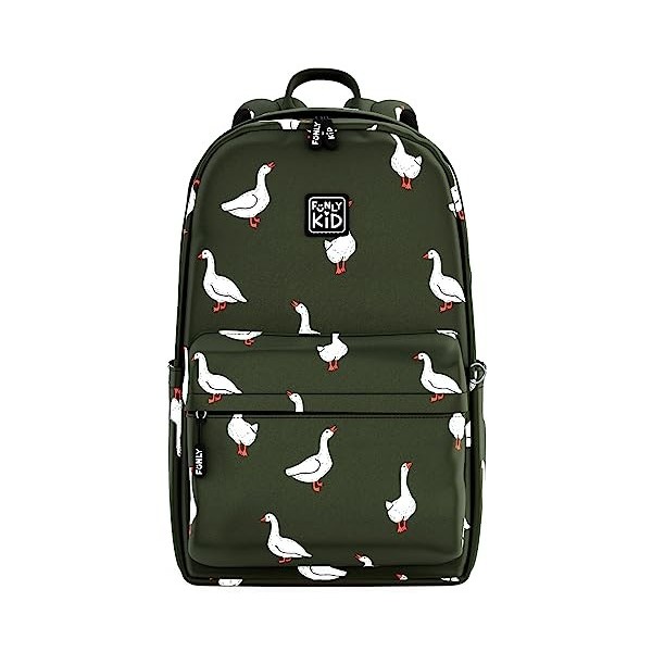 FunlyKid Sac à dos scolaire pour filles adolescentes - Cartable ultra léger pour lécole et la randonnée, sac à dos imperméab