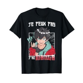 Je ne peux pas avoir de manga | Anime Otaku Japanese Manga Gift T-Shirt
