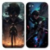 2 Pièces Coque pour Samsung Galaxy S20 FE 5G/S20 Lite/S20 Fan Edition 6.5, avec Anime motif Attack on Titan Manga Antichoc 