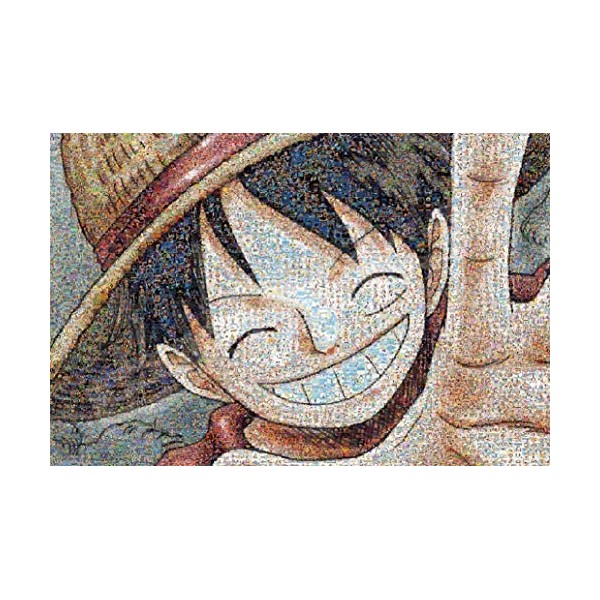 ensky One Piece Mosaic Art 1000 Piece Jigsaw Puzzle Luffy 50x75cm 