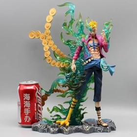 FGuérinInternational Figurine Marco One Piece Phoenix Anime Manga Pirate Collection Décoration PVC 33cm