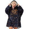 Harry Potter Vuddie Couverture surdimensionnée Sweat à Capuche Femme Polaire Taille Unique