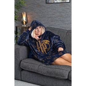 Harry Potter Vuddie Couverture surdimensionnée Sweat à Capuche Femme Polaire Taille Unique
