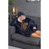 Harry Potter Vuddie Couverture surdimensionnée Sweat à Capuche Femme Polaire Taille Unique