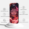 LYUBFDC 2 Pièces Coque pour Samsung Galaxy S23 5G 6.1, avec Anime Motif Demon Slayer Kamado Nezuko Tanjirou Manga Antichoc 