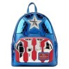 Loungefly: Marvel Shine Captain America Cosplay Mini Backpack - Confidential