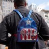 Loungefly: Marvel Shine Captain America Cosplay Mini Backpack - Confidential