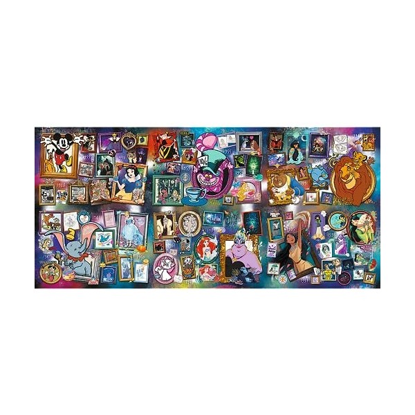 Trefl Prime - Puzzle UFT: Disney, The Greatest Disney Collection - 9000 Pièces, Grand Puzzle, BIO, EKO, Collage avec des Pers