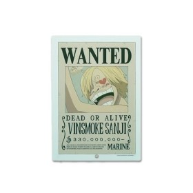 TEKNOFUN One Piece Sanji Wanted Lumineux Style néon 30 cm