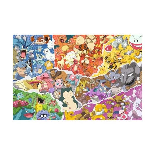 Ravensburger - Puzzle 5000 pièces - Pokémon Allstars - 16845 - Pour adultes et enfants dès 14 ans - Premium Puzzle de qualité