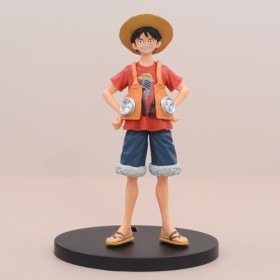 Anjinguang Lot de 5 figurines Monkey D. Luffy Roronoa Zoro Nico - Collection Robin - En PVC - 17 cm
