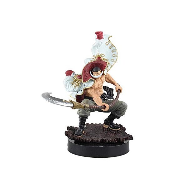 Anime Action Figure One Piece Barbe Blanche Edward Newgate Poupée Modèle Cosplay PVC Statue Jouets Rôle 22CM