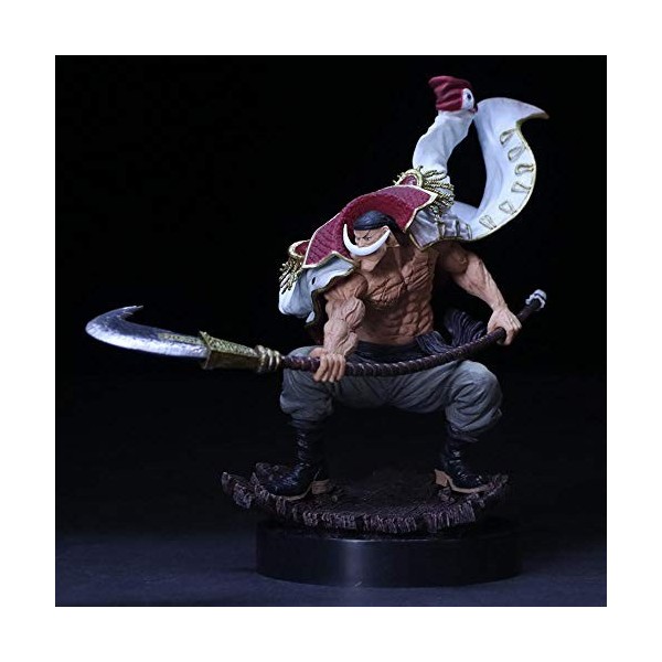 Anime Action Figure One Piece Barbe Blanche Edward Newgate Poupée Modèle Cosplay PVC Statue Jouets Rôle 22CM