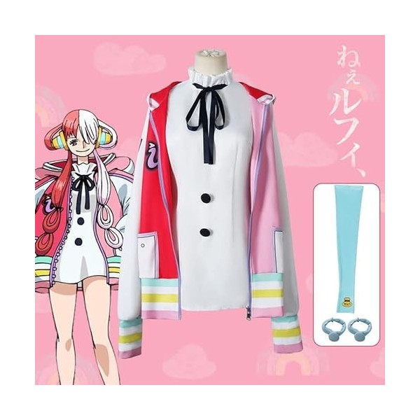 Uta Cosplay Outfit Veste et Chemise Version Longue XL 