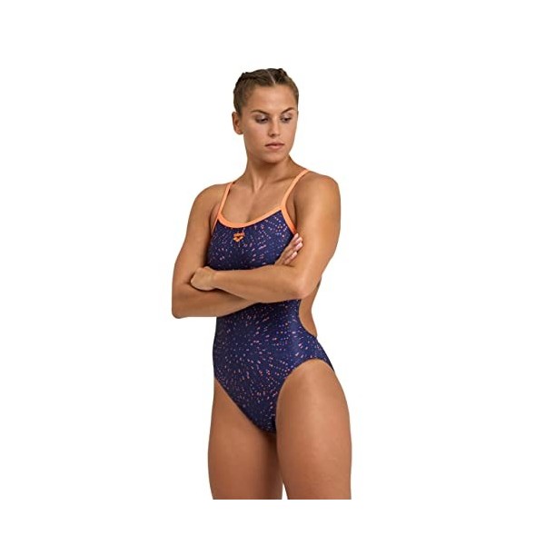 arena Maillot de Bain Performance Fireworks Challenge Back pour Femmes