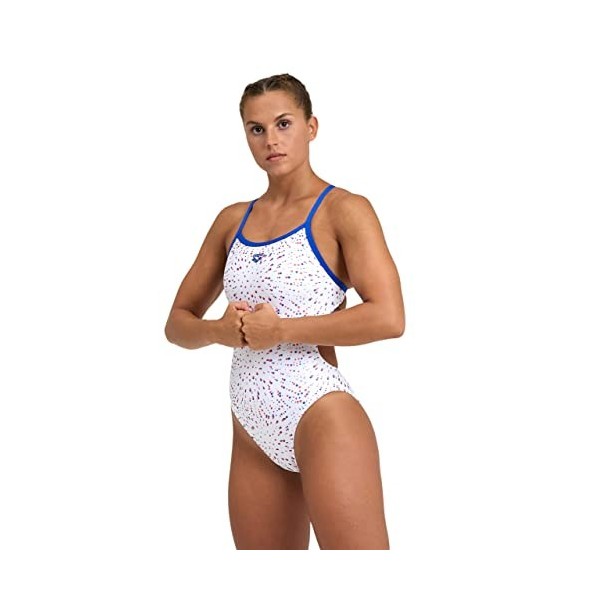 arena Maillot de Bain Performance Fireworks Challenge Back pour Femmes