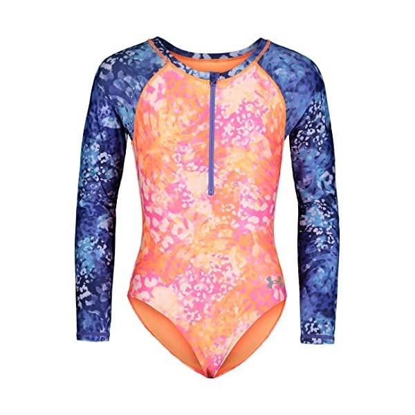 Under Armour Girls One Piece Paddlesuit, Afterburn Tropic
