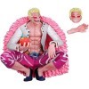 REOZIGN One Piece Figures, Doflamingo with Devil Fruit Figure Statue 15cm/5.9inch PVC Action Statue Model Collectibles Decora
