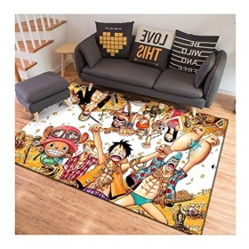 Tapis One Piece for Salon Chambre À Coucher Chambre,Tapis De Sol Antidérapant Tapis,Lavable À La Chambre À Coucher Big Chambr