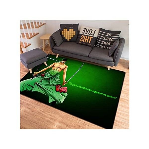 Tapis One Piece for Salon Chambre À Coucher Chambre,Tapis De Sol Antidérapant Tapis,Lavable À La Chambre À Coucher Big Chambr