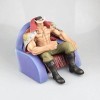 Mimimiao ONE PIECE Edward Newgate 20 cm/78 pouces Barbe blanche Asseyez-vous sur le canapé Homme le plus fort Figurine en PVC