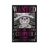 Impression sur toile One Piece Wanted de lanime One Piece Wanted - Décoration murale moderne - 40 x 60 cm