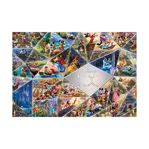 Ceaco - Thomas Kinkade - Disney - 100e collage - Puzzle 2000 pièces