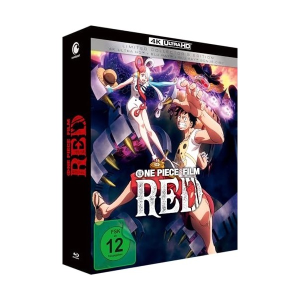 One Piece: Red - 14. Film - 4K Ultra HD&nbsp;+ BD Collectors Edition&nbsp; 3 Disc 