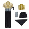 MIGUOO Anime One Piece cosplay costumes Halloween Party uniformes par Roronoa Zoro Films Zoro,XS 