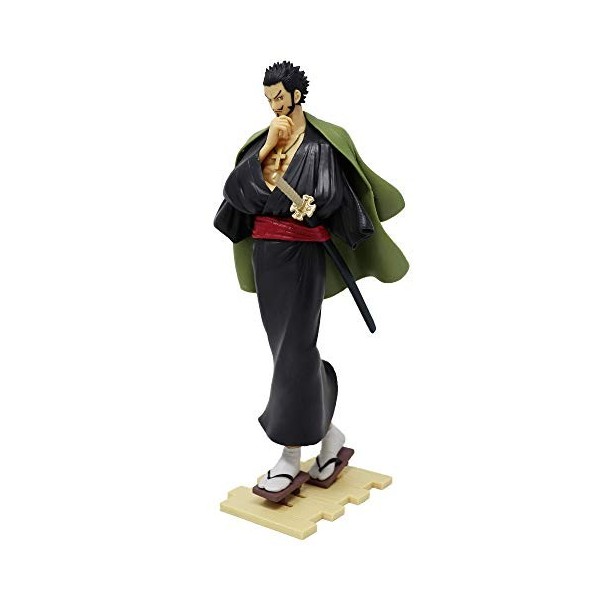 Banpresto- Figura Dracule Mihawk Treasure Cruise World Journey Piece vol. 3 20cm Does Not Apply Figurine, BP81804, Multicoule