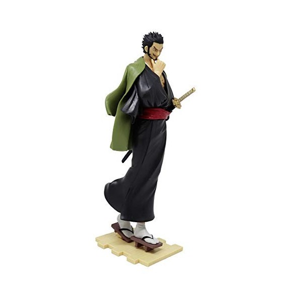 Banpresto- Figura Dracule Mihawk Treasure Cruise World Journey Piece vol. 3 20cm Does Not Apply Figurine, BP81804, Multicoule