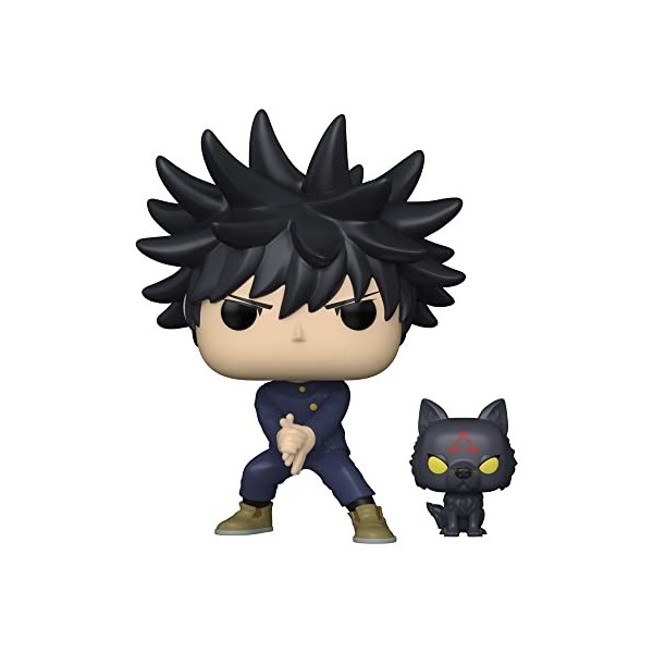 Funko Pop! & Buddy: Jujutsu Kaisen - Megumi Fushiguro with Dogs - Figurine en Vinyle à Collectionner - Idée de Cadeau - Produ