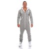 Gennadi Hoppe Combinaison Onesie Jogger Combinaison pour homme Coupe slim, Marron Brown , XXXXL
