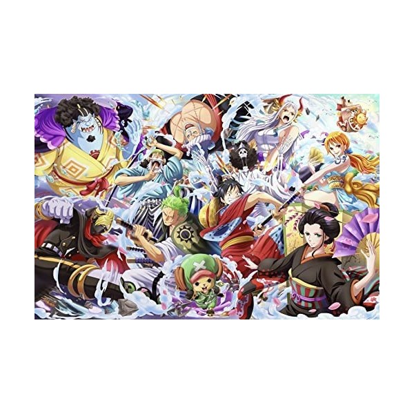 Puzzle 2000 Pièces Poster Manga One Piece Adulte 100x70cm Puzzle Adulte Classique Puzzle 2000 Pièces One Piece Puzzle Adulte 
