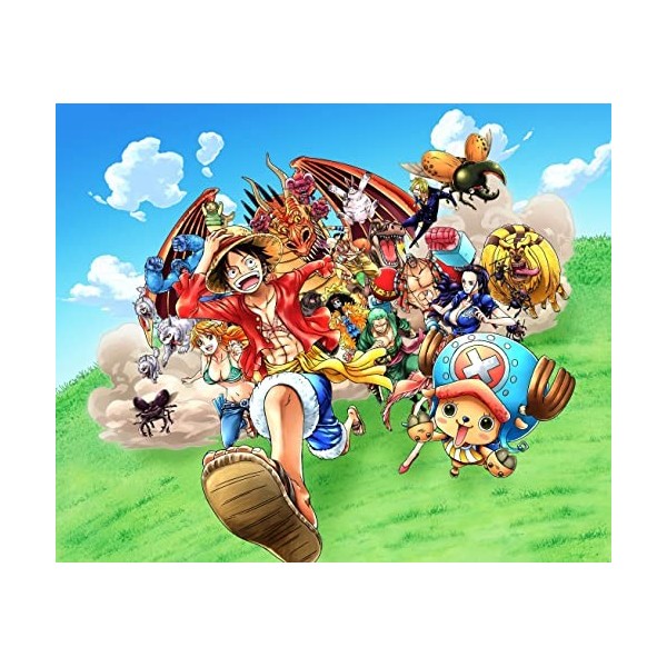 Puzzle 2000 Pièces Poster Manga One Piece Adulte 100x70cm Puzzle Adulte Classique Puzzle 2000 Pièces One Piece Puzzle Adulte 