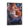 NANXIANG One Piece Poster Nami sur toile pour décoration de chambre 40 x 60 cm
