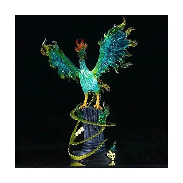 TXYANG One Piece Marco 27 ​​cm/10,6 Zoll Phoenix-Form kann beleuchtet Werden Actionfigur Anime-Figur/Puppe/Statue/Modell PVC-
