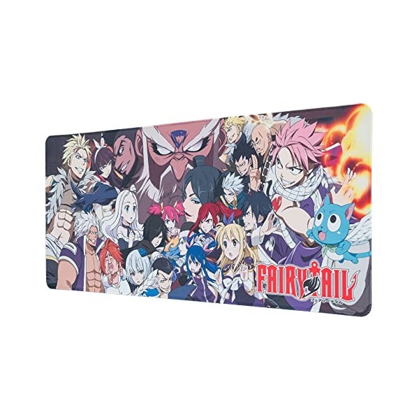 Grupo Erik - Tapis de Souris XXL Jujutsu Kaisen, Itadori et Sukuna - Tapis de Bureau 80 x 35 cm, Sous Licence Officielle| Sou